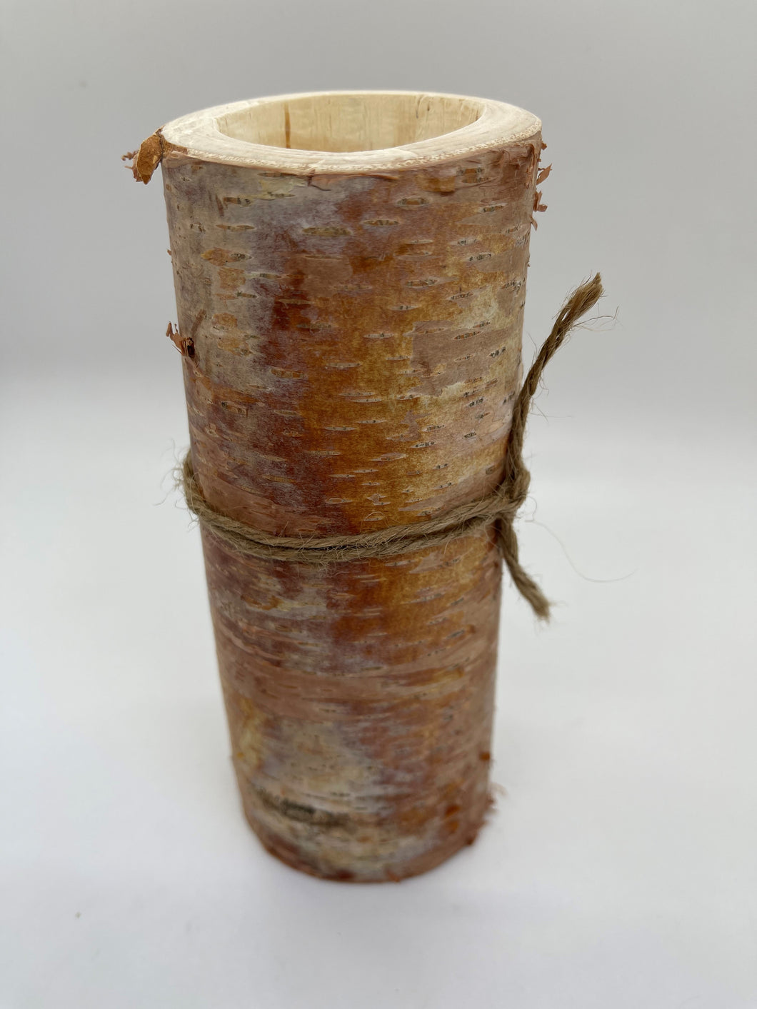 (3) Birchwood Vessels with Tealights