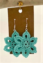 Load image into Gallery viewer, Crochet Floral Earrings
