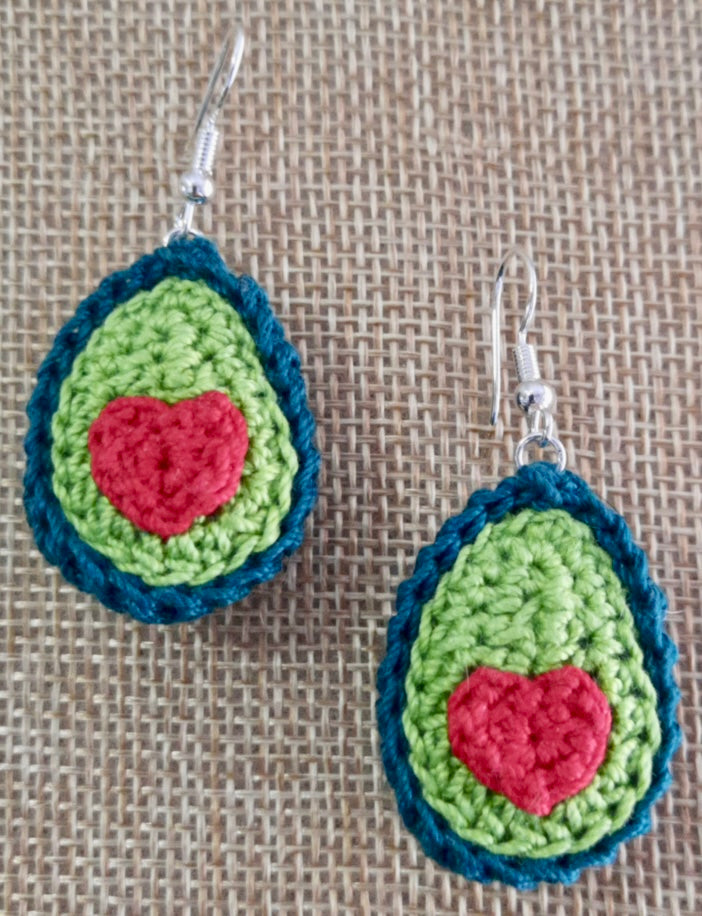 Crochet Farm Fresh Earrings